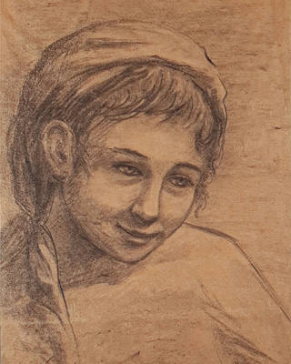 Alfredo Volpi - Menina
