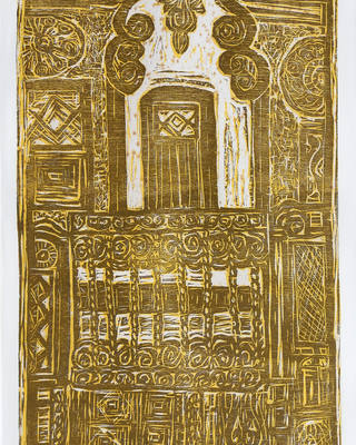 Marina Caram - Fachada Barroca Amarelo
