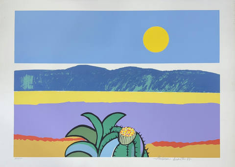 Paisagem com cactus