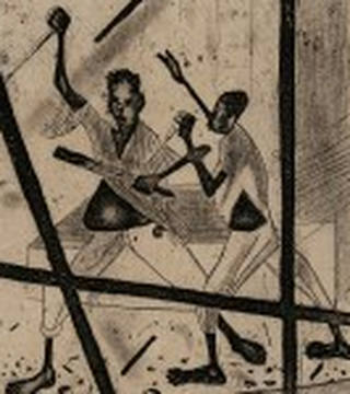 Candido Portinari - Homens com Facas – da série Menino de Engenho