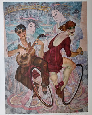 Juarez Machado - Passeio de Monociclo