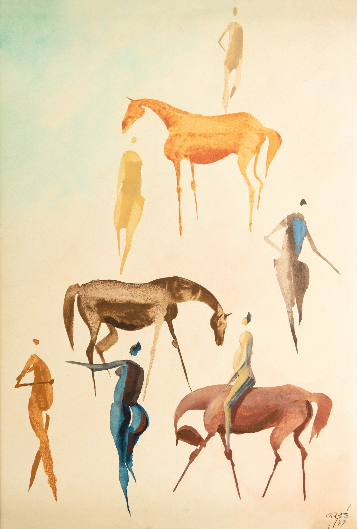 Figuras com Cavalos