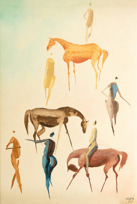 Figuras com Cavalos