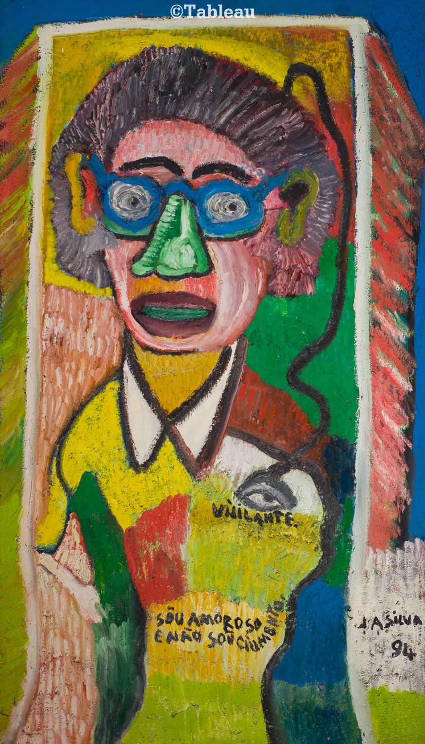 José Antônio da Silva - Auto retrato do pintor Silva