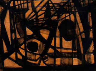 Aldo Bonadei - Abstrato