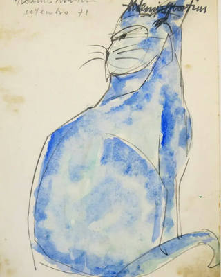 Aldemir Martins - gato