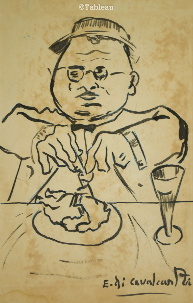 Emiliano di Cavalcanti - Almoçando