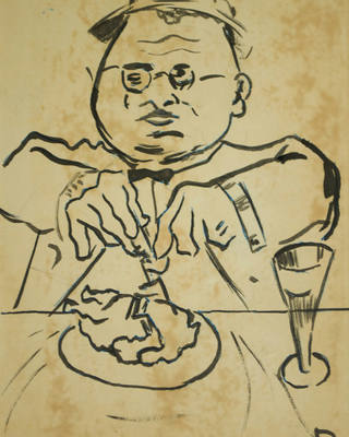 Emiliano di Cavalcanti - Almoçando