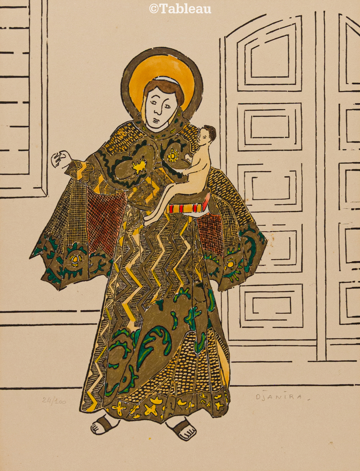 Djanira da Motta e Silva - Santo Antonio