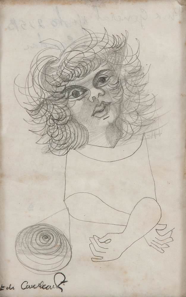 Emiliano di Cavalcanti - Figura Feminina