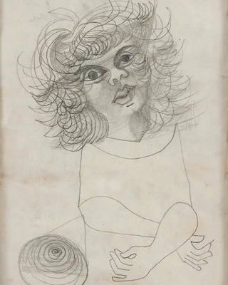 Emiliano di Cavalcanti - Figura Feminina