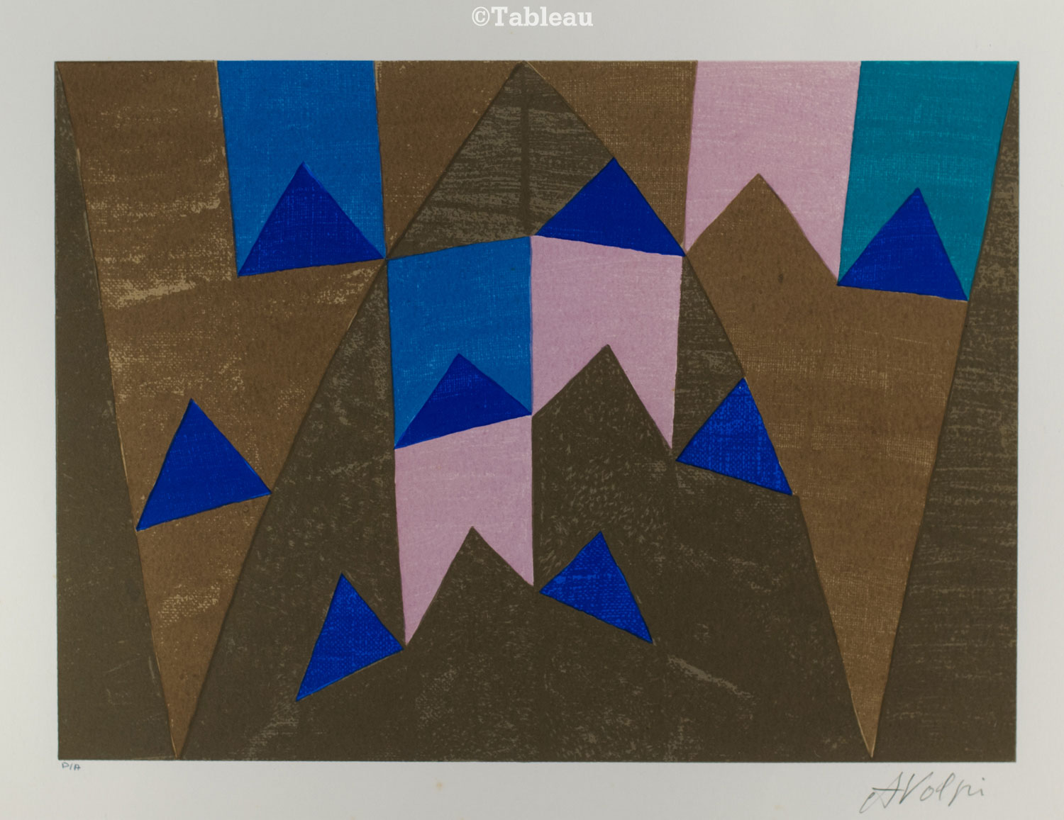 Alfredo Volpi - Bandeirinhas