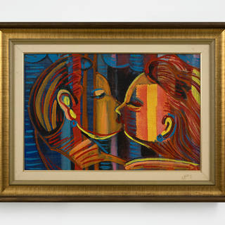 Rubens Gerchman - Casal listrado