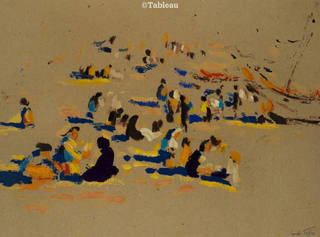 Sérgio Telles - Na praia