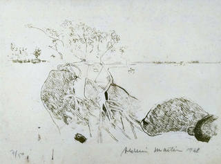 Aldemir Martins - Paisagem