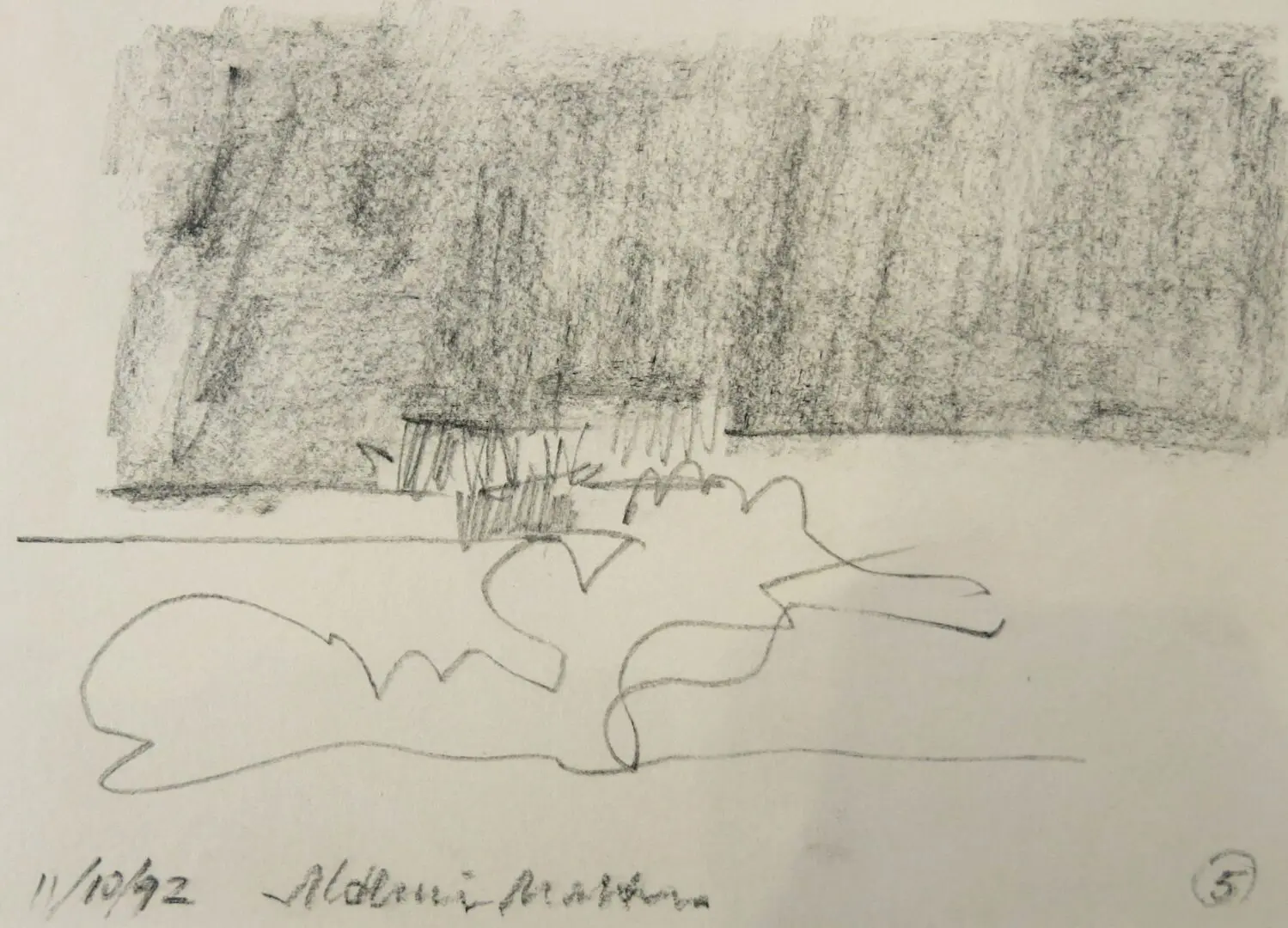 Aldemir Martins - Paisagem