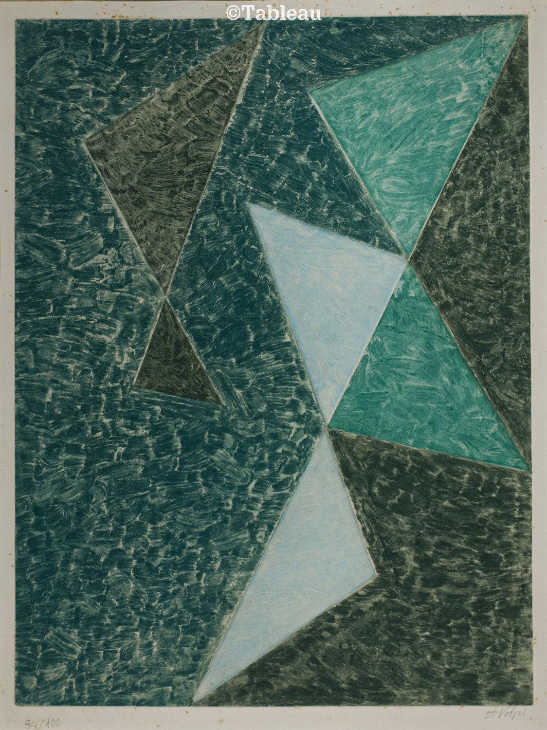 Alfredo Volpi - Triângulos