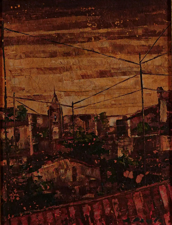 José Paulo Moreira da Fonseca - Torre a tarde