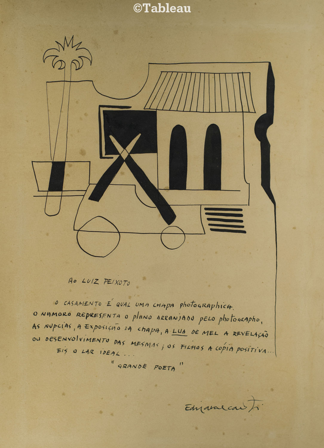 Emiliano di Cavalcanti - Poema
