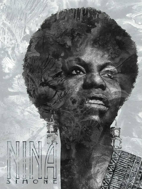 Nina Simone Black Queen II