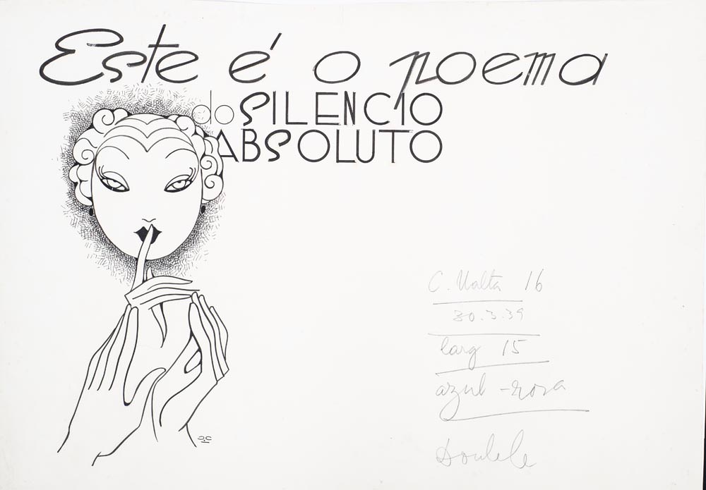 Este é o Poema do Silencio Absoluto - Vinheta Rev. Cruz de Malta nº 16