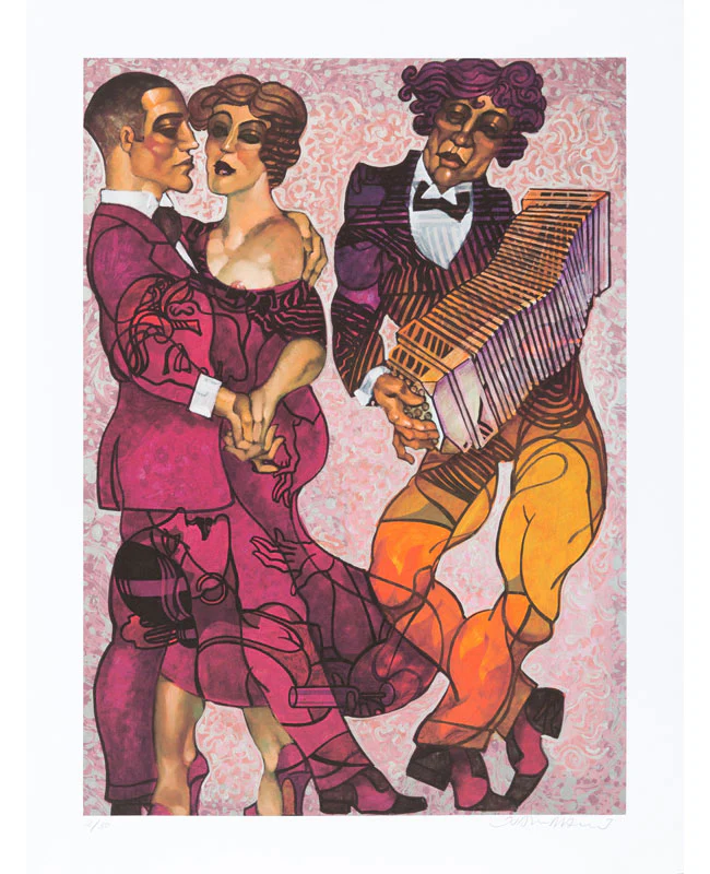 Casal e Músico