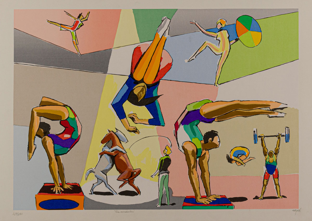 Os acrobatas