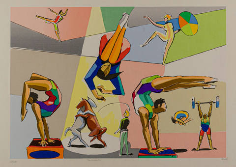Os acrobatas