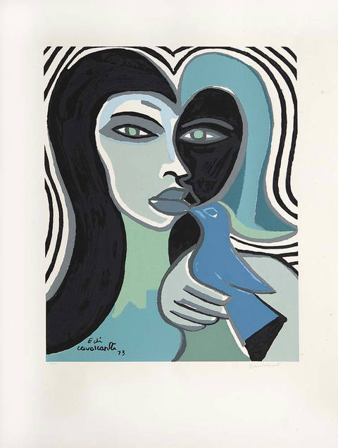 Figura em Azul