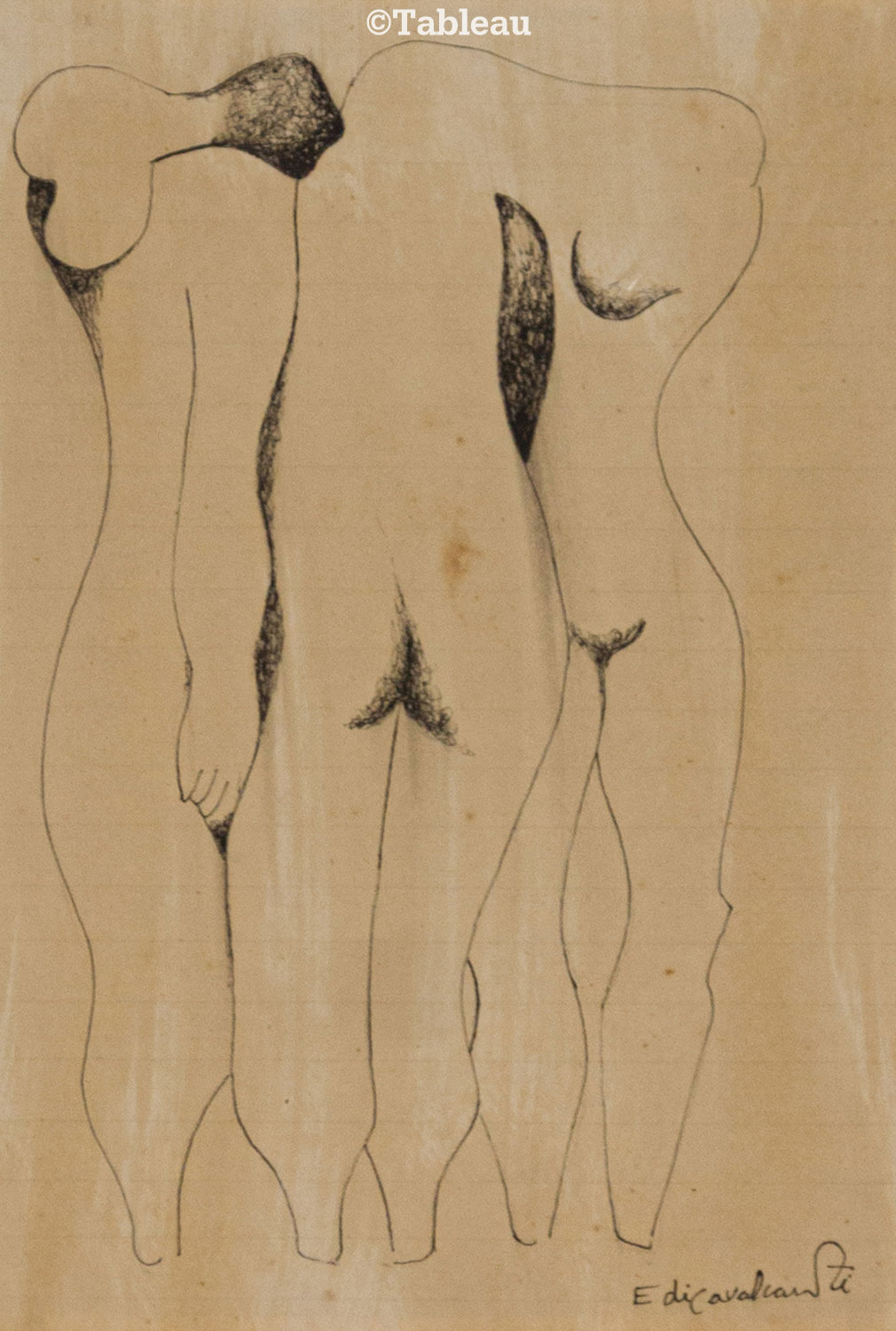 Emiliano di Cavalcanti - Erótico