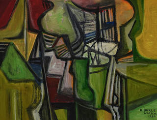 Roberto Burle Marx - Composição abstrata