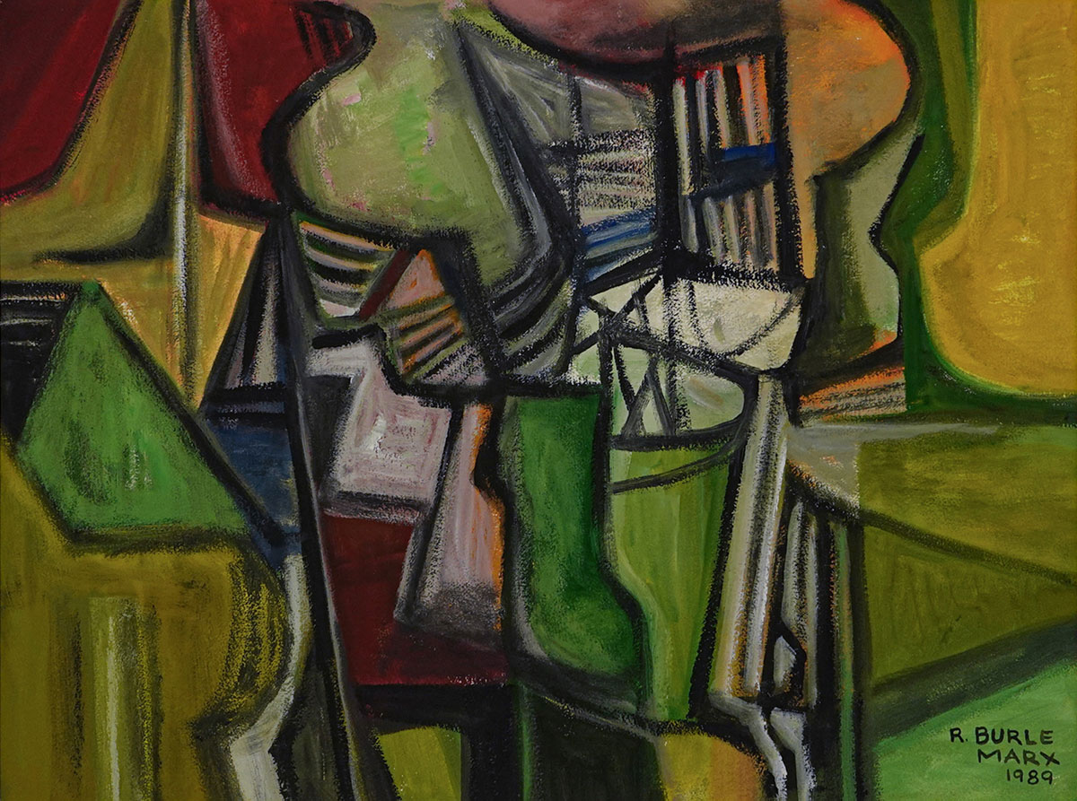 Roberto Burle Marx - Composição abstrata