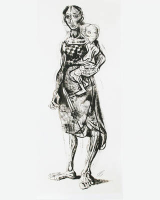 Candido Portinari - Retirante Grávida