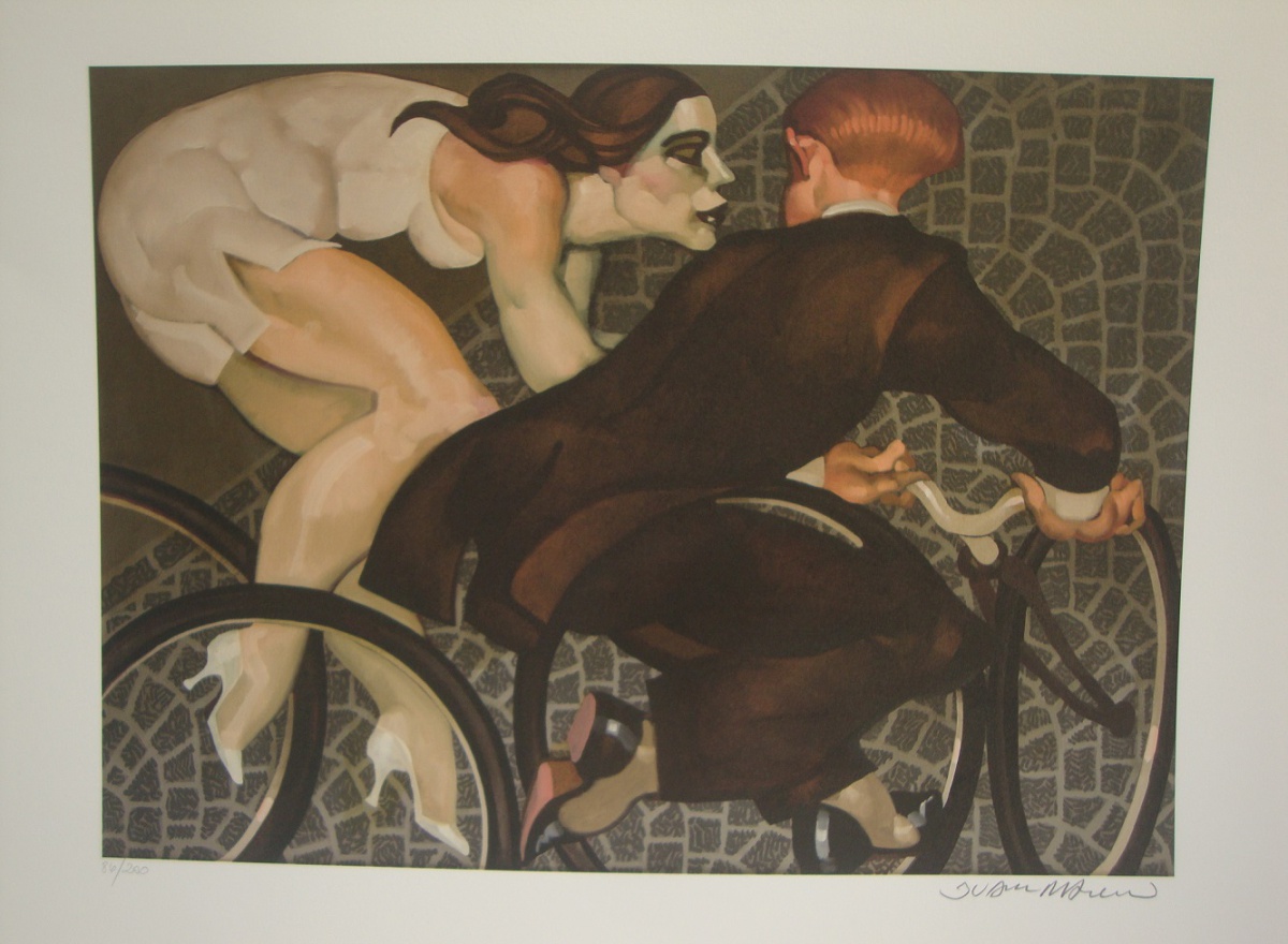 Juarez Machado - Casal na bicicleta
