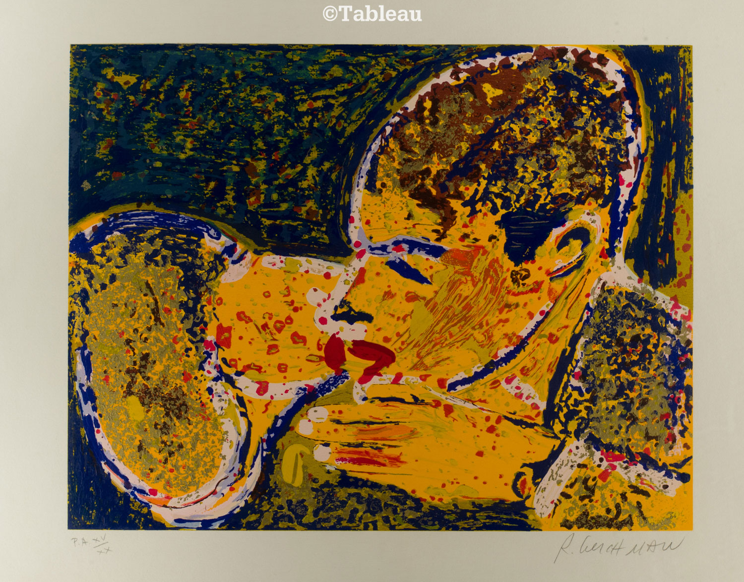 Rubens Gerchman - O beijo