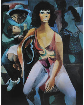 Emiliano di Cavalcanti - Mulata com Corpete