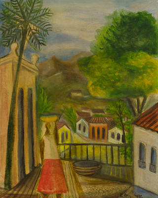 Emiliano di Cavalcanti - Paisagem baiana