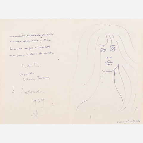 Verso e Retrato de Mulher