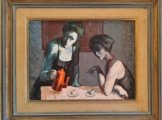 Juarez Machado - Duas mulheres à mesa