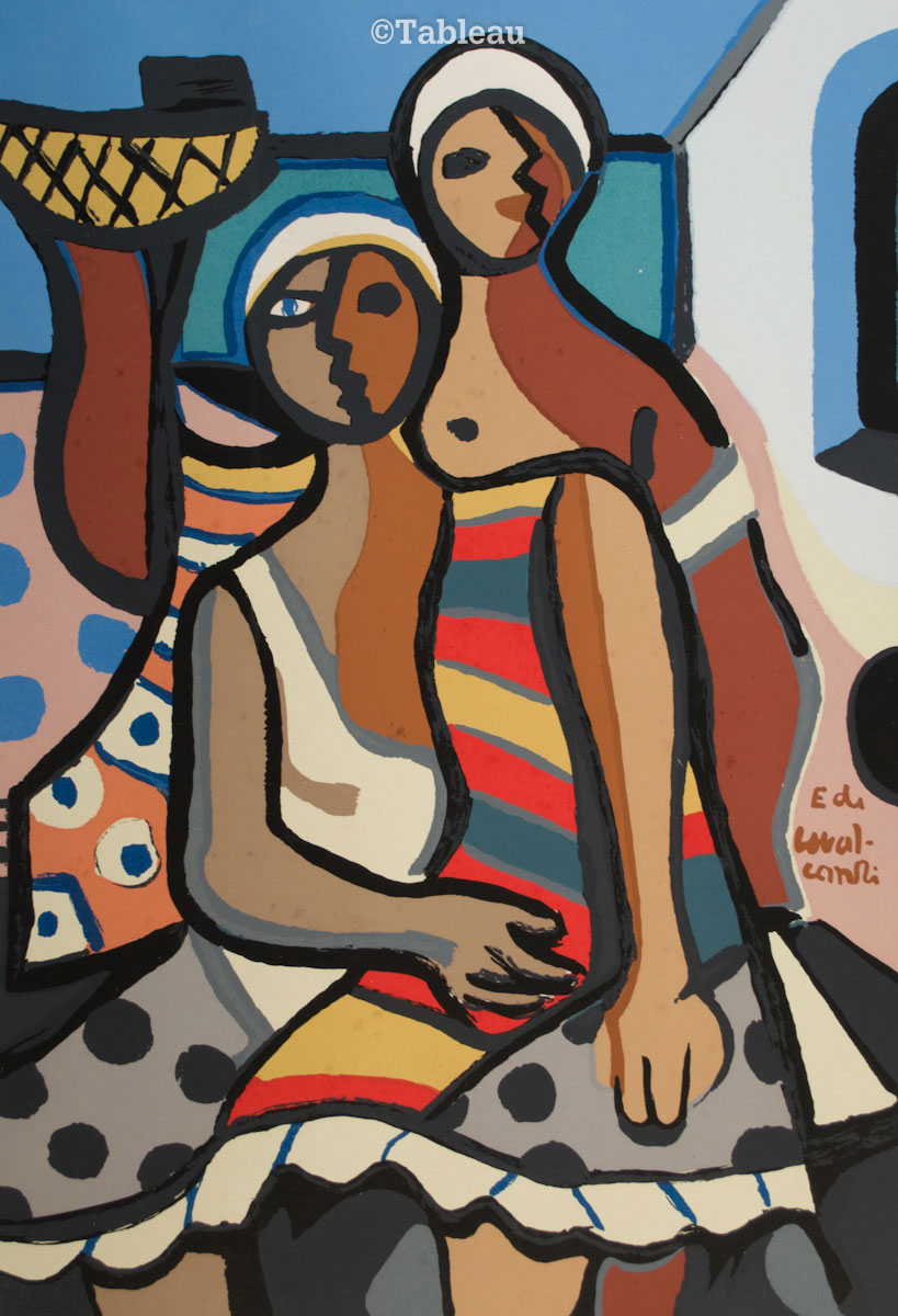 Emiliano di Cavalcanti - Mulatas