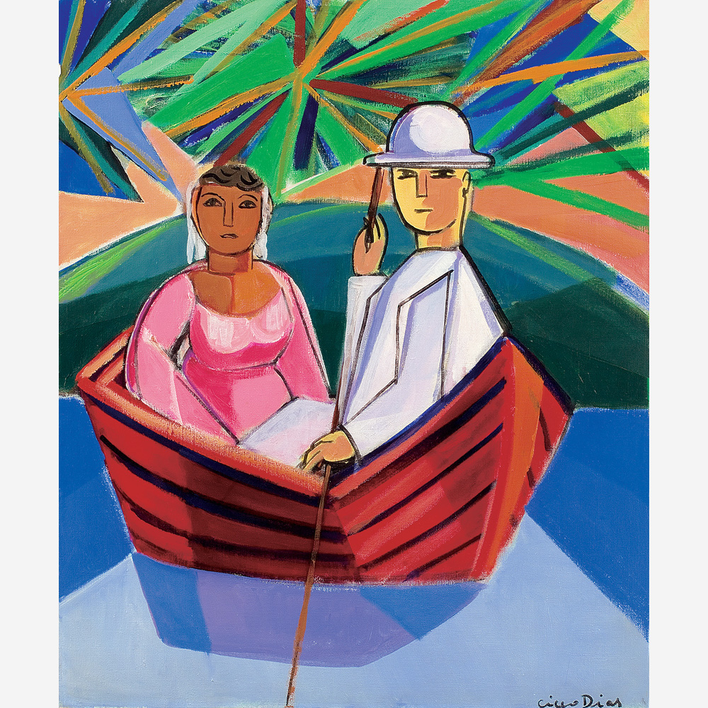 Cícero Dias - Casal no barco