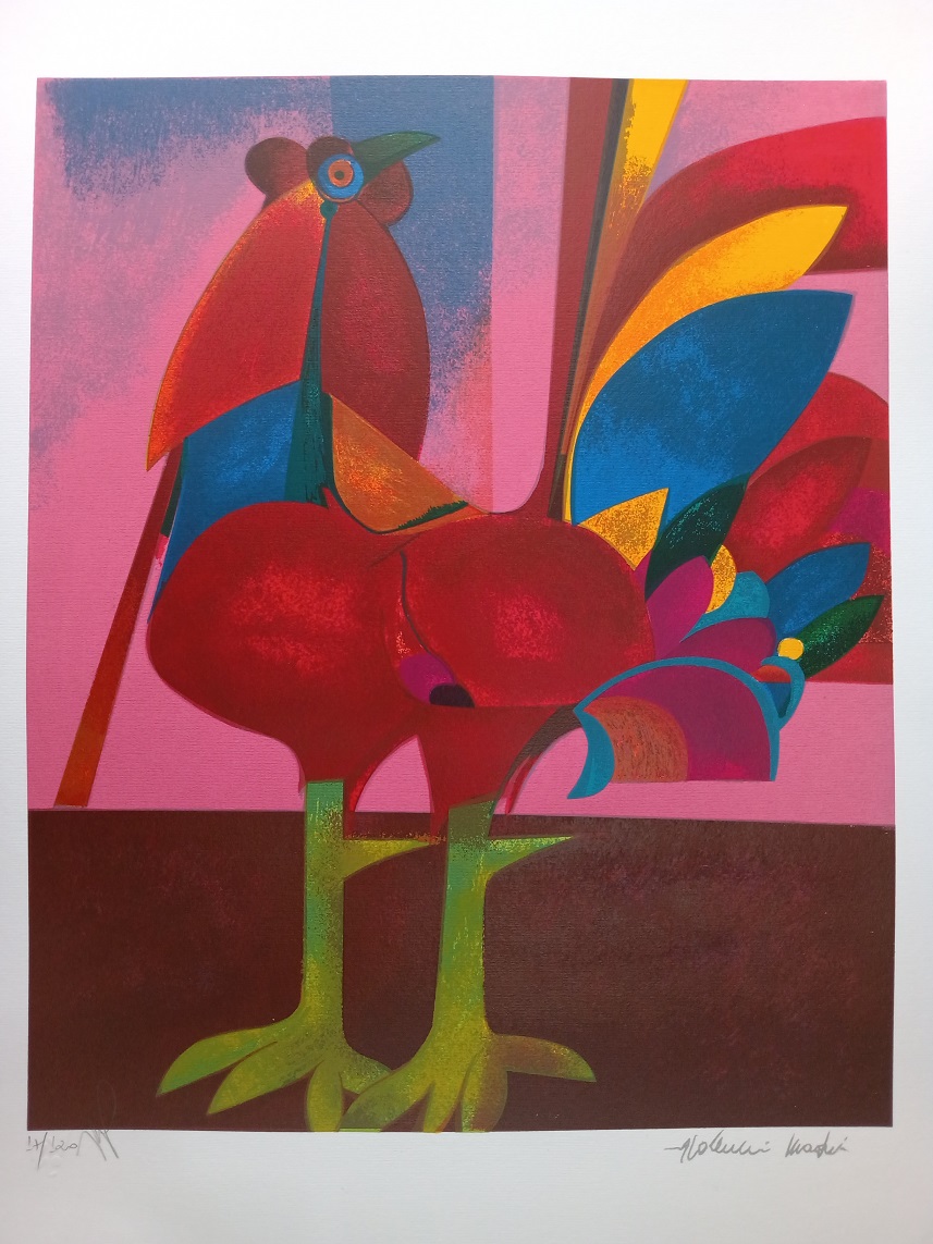 Aldemir Martins - Galo Vermelho