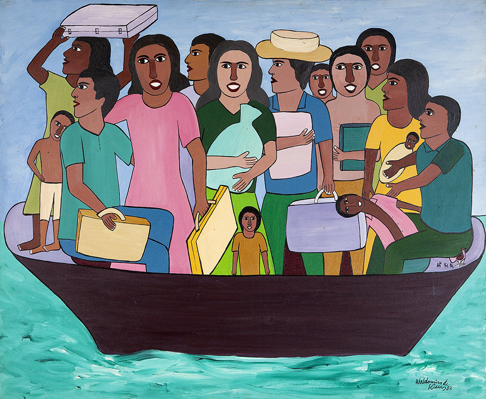 Viajantes no Barco