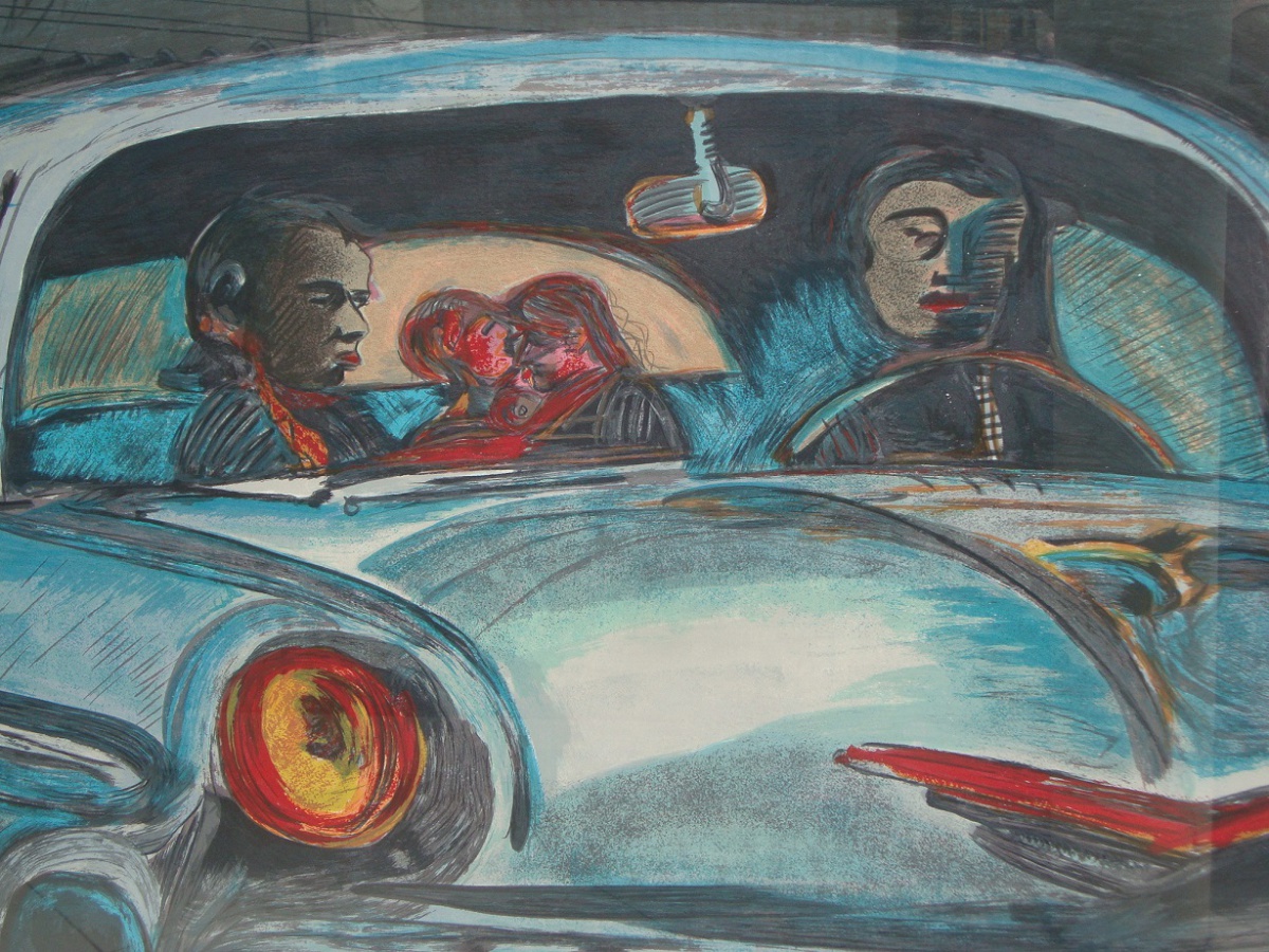 Rubens Gerchman - Beijo no fusca