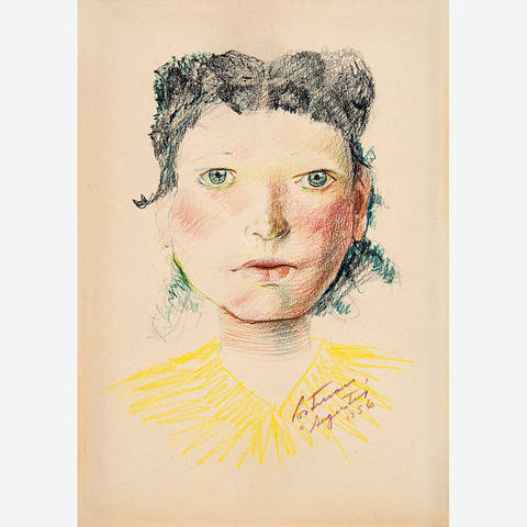 Cabeça de menina