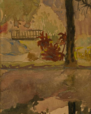 Aldo Bonadei - Paisagem