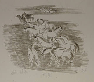 Lívio Abramo - Cavalos