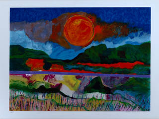 Aldemir Martins - Paisagem