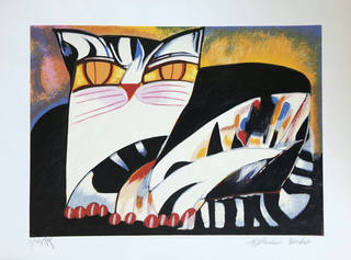 Aldemir Martins - Gato Listrado