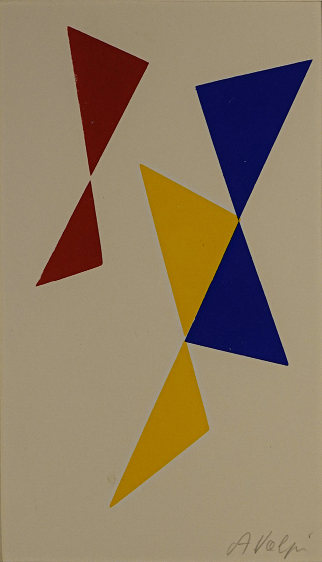 Alfredo Volpi - Triângulos